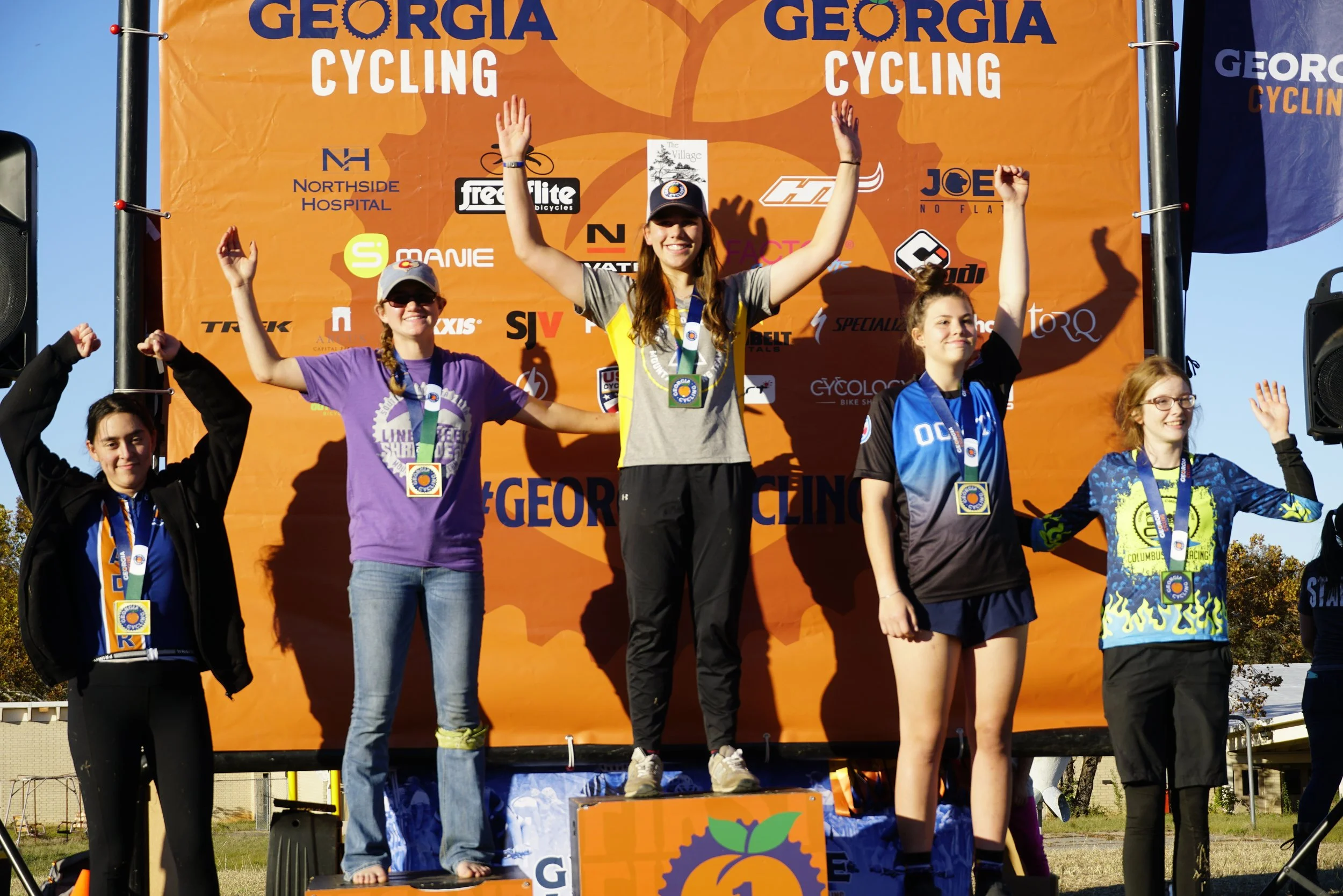 Podium Photos from 2021 Race 5