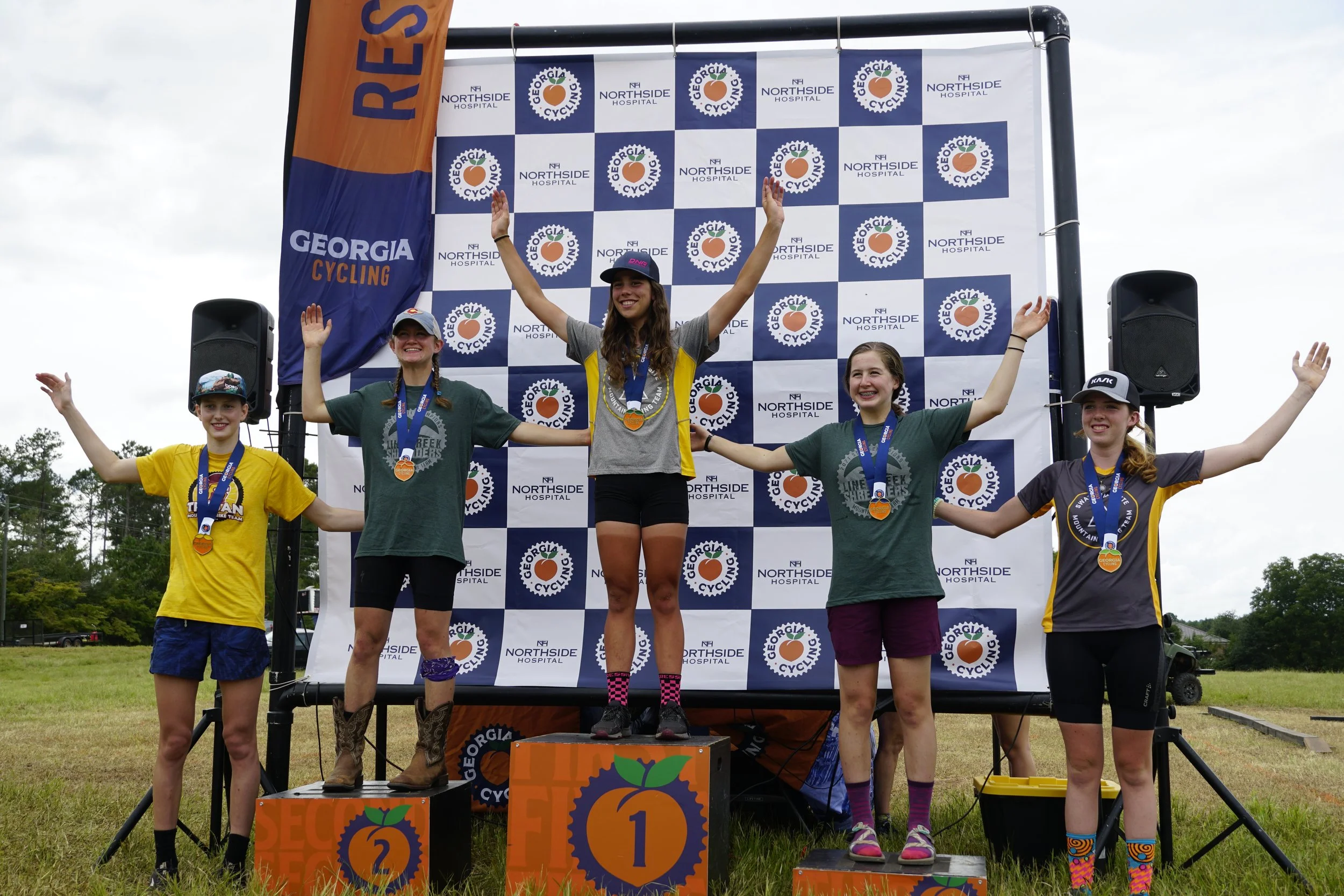 Podium Photos from 2022 Race 1